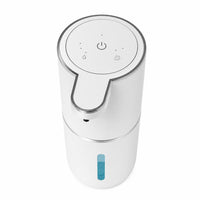 Dispensador automático de jabón 2HAPPY2HOME, vista superior de los controles